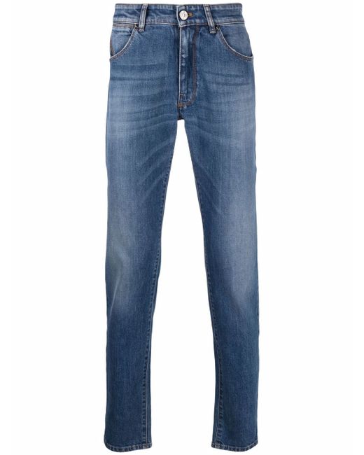 PT Torino straight-leg slim-cut jeans