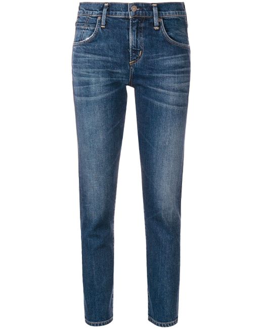 Citizens of Humanity cropped straight leg jeans