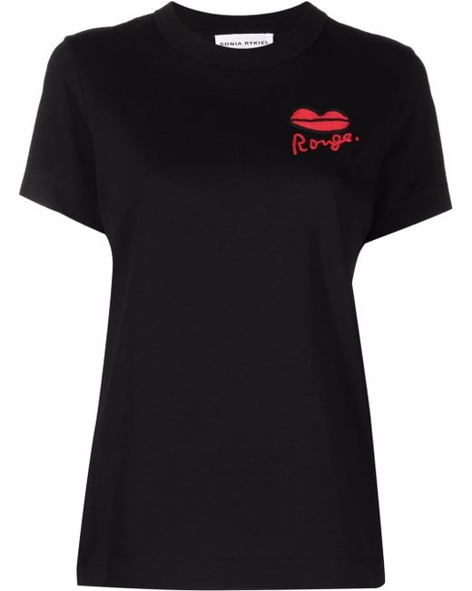 Sonia Rykiel Rouge short-sleeved T-shirt