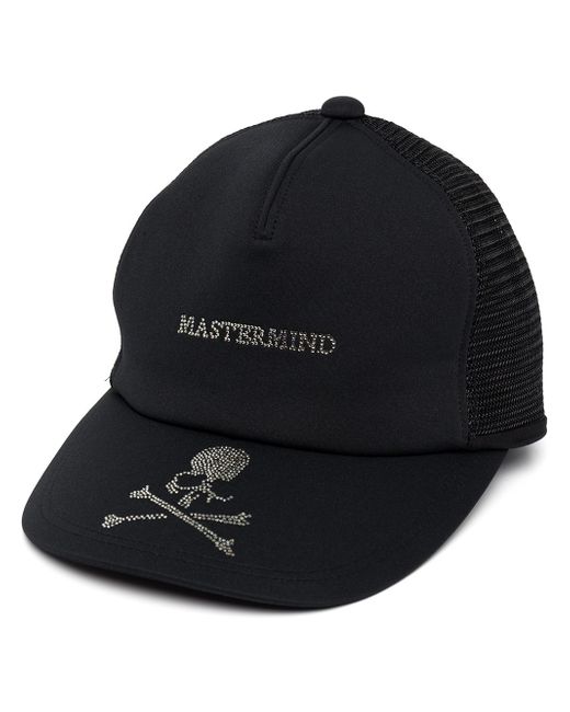 Mastermind World studded-logo mesh-panel cap