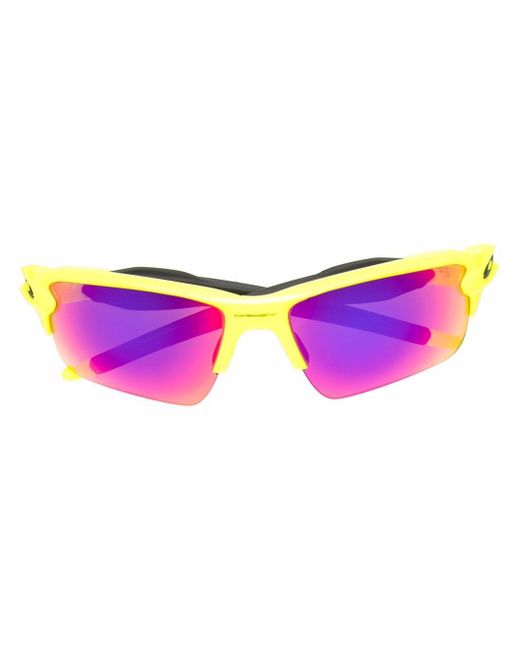 Oakley tinted-lens square-frame sunglasses