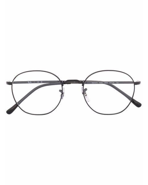 Ray-Ban oval frame glasses