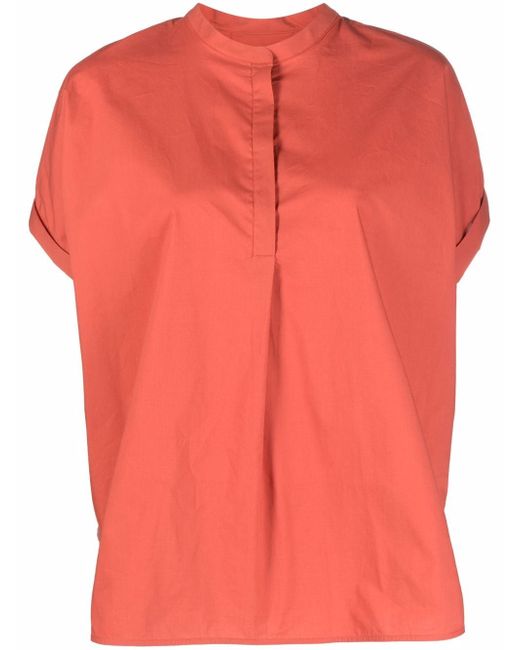 Woolrich short-sleeve cotton blouse