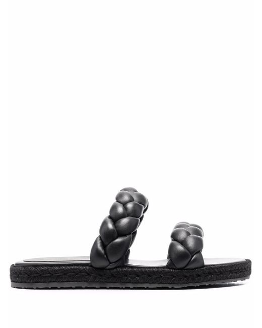 Gianvito Rossi braided-strap leather sandals