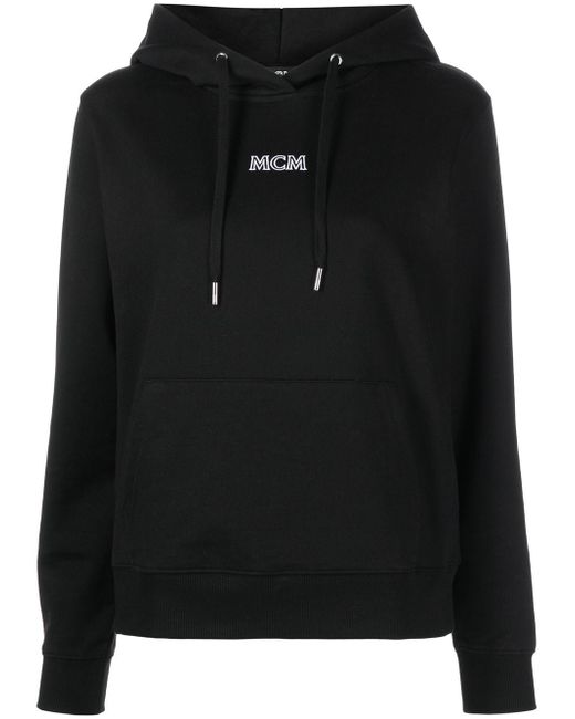 Mcm logo-printed hoodie