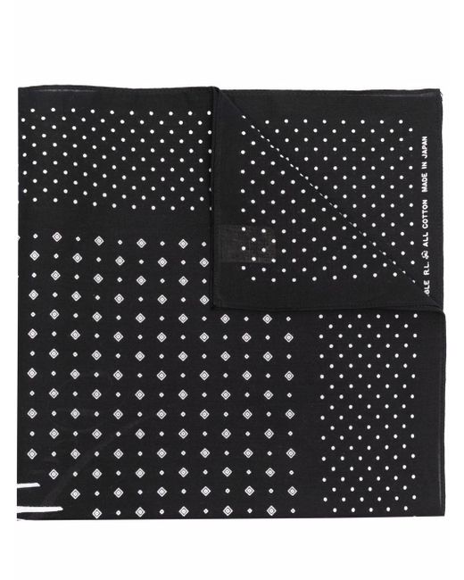 Ralph Lauren Rrl Bolton geometric-print scarf