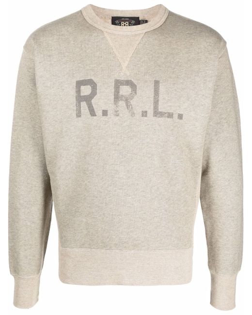 Ralph Lauren Rrl logo-print cotton-blend sweatshirt