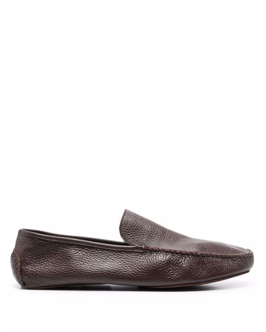 Corneliani slip-on leather loafers