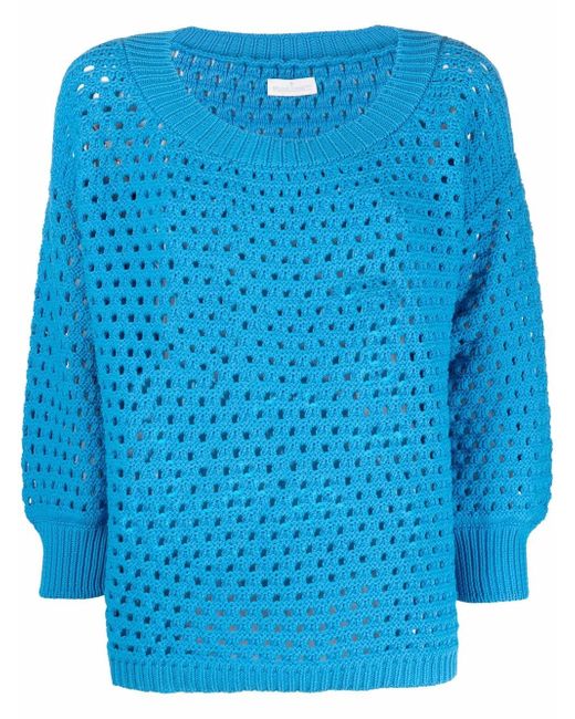 Bruno Manetti wide neck knitted jumper