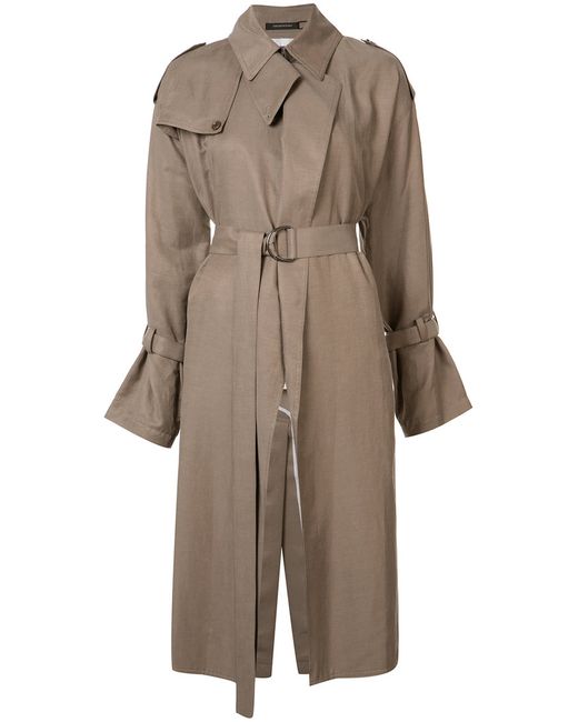 Y's belted trench coat