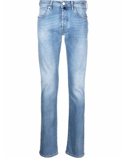 Incotex mid-rise skinny jeans