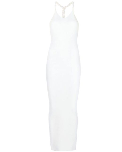 Dion Lee rope-strap ribbed-knit dress