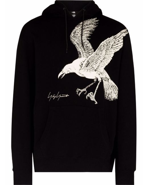 Yohji Yamamoto x New Era eagle-print hoodie