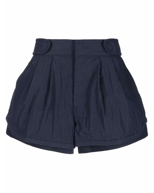 Juun.J double layer pleated shorts
