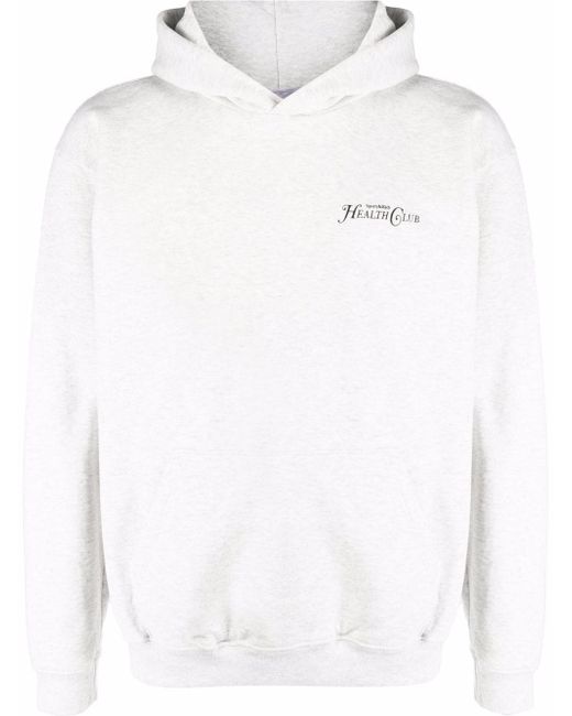 Sporty & Rich slogan-print hoodie
