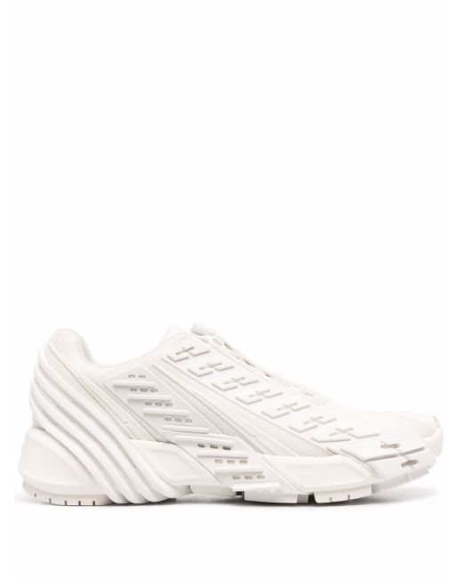 Diesel Fashion Show rubber mesh sneakers