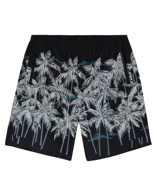 Palm Angels palm-print swimming shorts