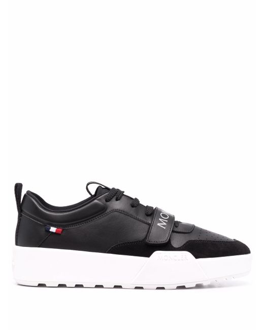 Moncler logo print trainers