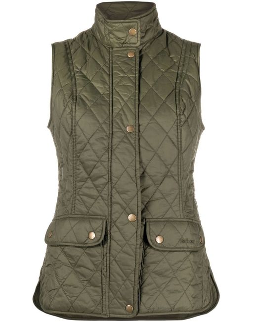 Barbour Otterburn quilted buttoned gilet