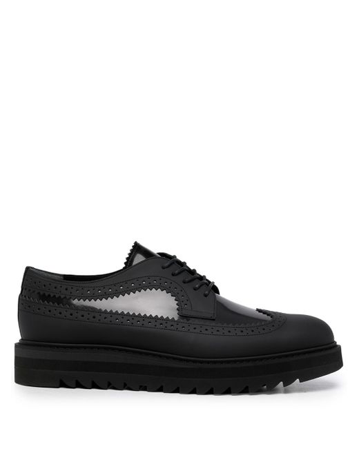 Onitsuka Tiger panelled leather brogues