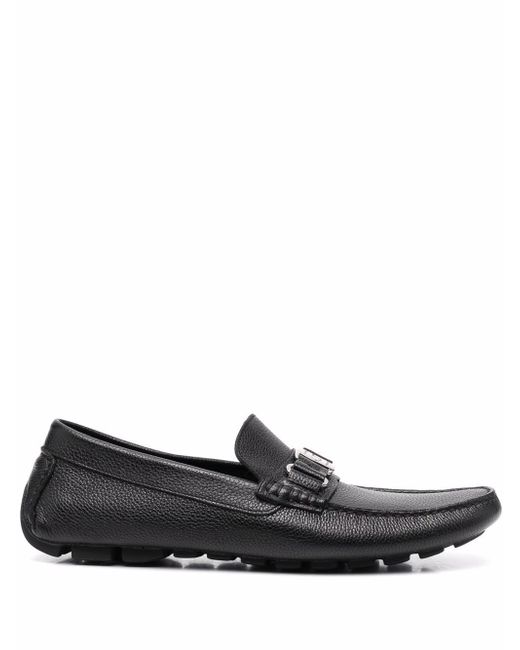 Casadei buckle-detail leather loafers