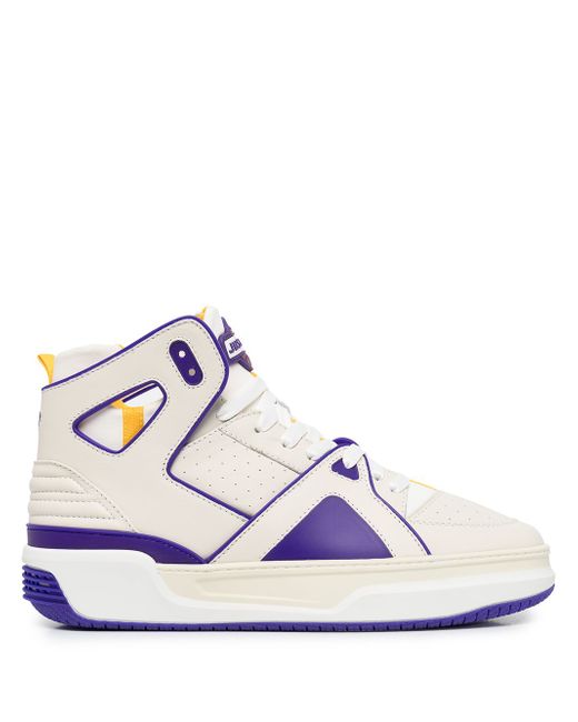 Just Don Courtside Basketball hi-top sneakers