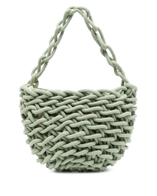 Alienina Teti knot-detail shoulder bag