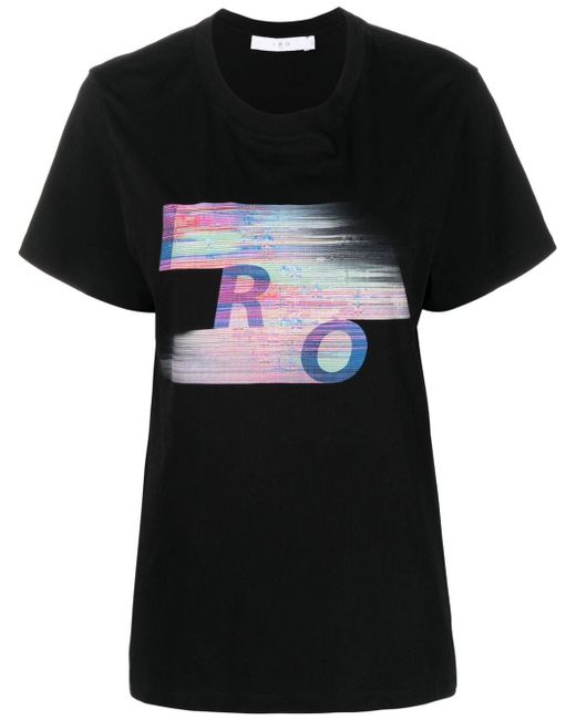 Iro graphic logo-print T-shirt