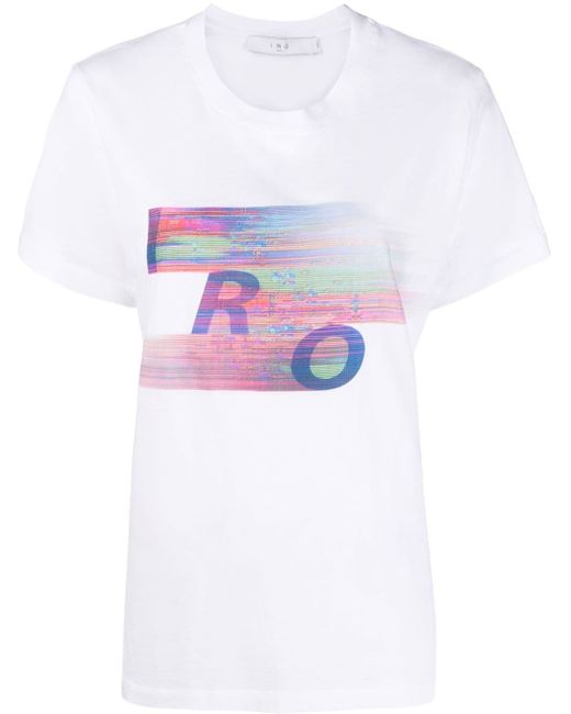 Iro graphic logo-print T-shirt