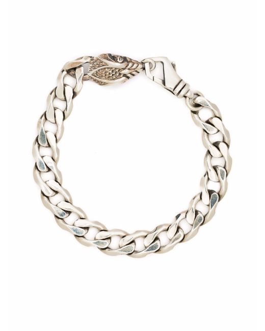 Emanuele Bicocchi serpent chain-link bracelet