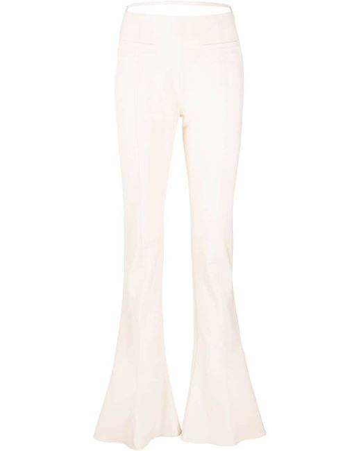 Jacquemus wool-blend flared trousers