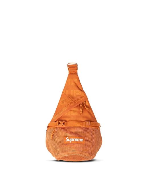 Supreme logo-print Sling bag