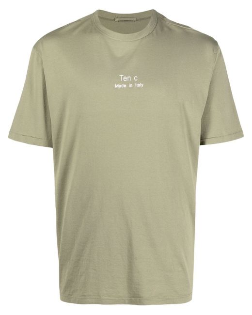 Ten C logo-print short-sleeve T-shirt