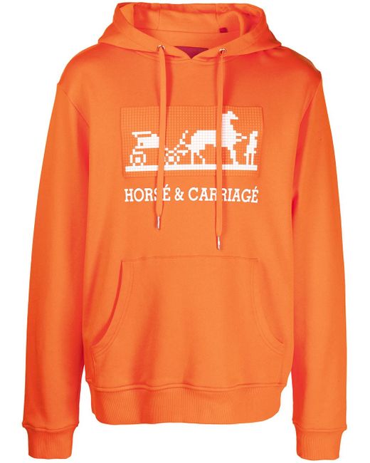 Mostly Heard Rarely Seen Horse Carriage pullover hoodie