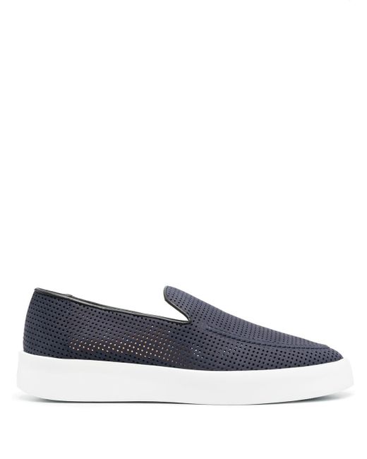 Casadei slip-on perforated loafers