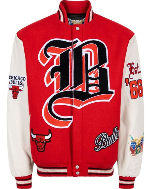 Jeff Hamilton x Chicago Bulls bomber jacket