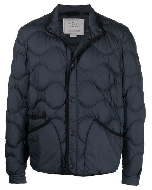 Woolrich Sierra contrast-trimmed puffer jacket