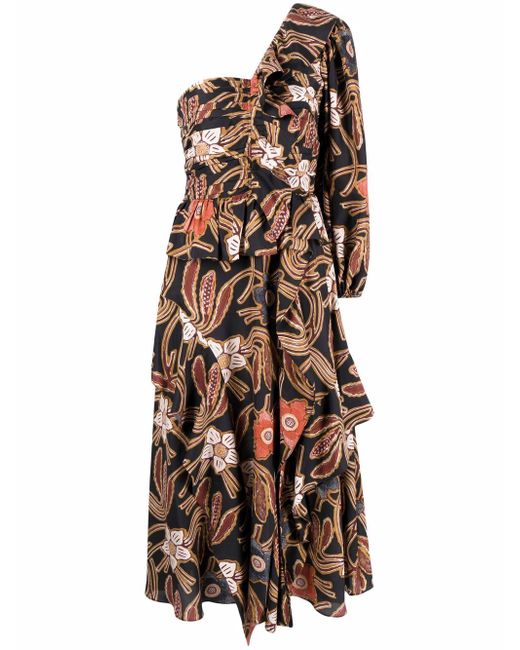 Ulla Johnson Mariam floral-print silk dress