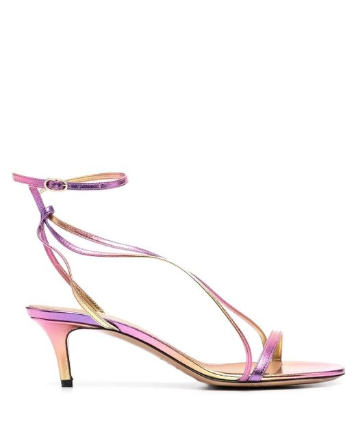 Isabel Marant Amily 60mm metallic-effect sandals