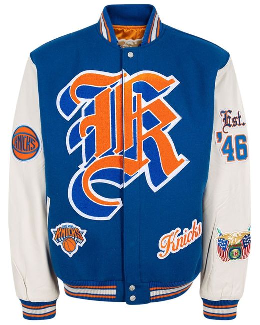 Jeff Hamilton x New York Knicks bomber jacket