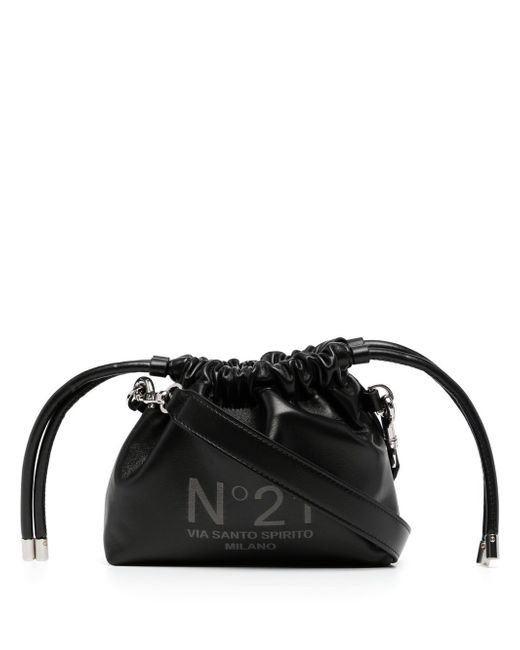 N.21 logo-print bucket bag