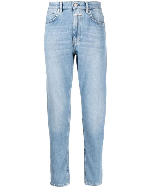 Closed straight-leg organic-cotton jeans