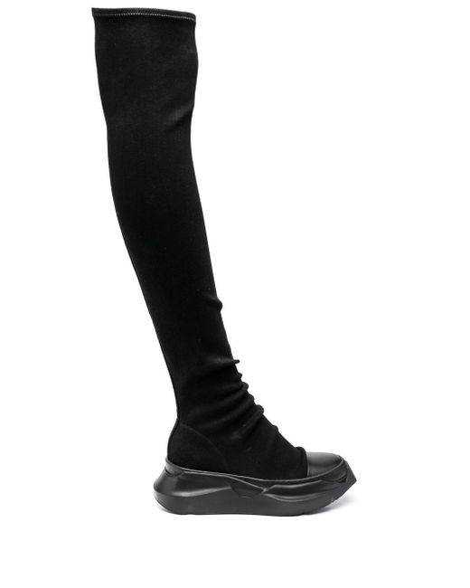 Rick Owens DRKSHDW chunky knee-length boots