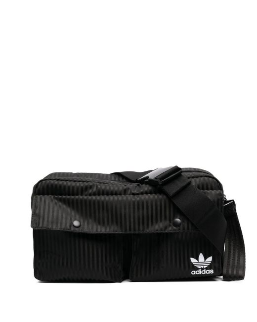 Adidas stripe detail large belt bag