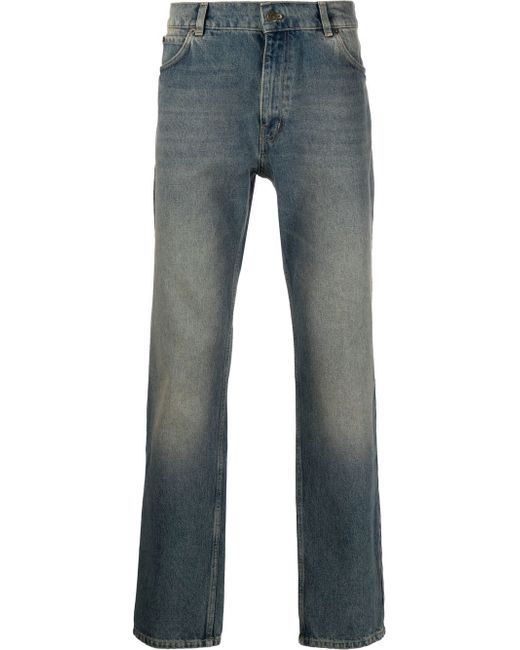Courrèges stonewashed straight-leg jeans