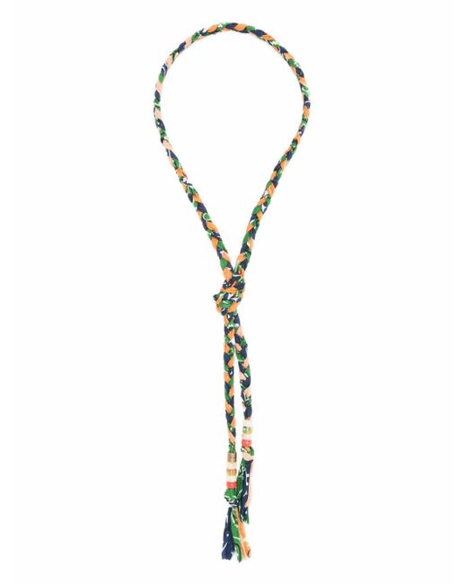 Alanui Bandana beaded necklace