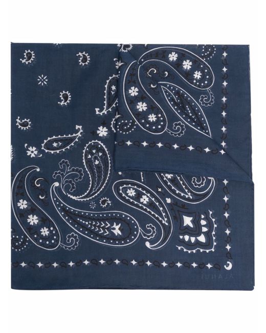Alanui paisley pattern square scarf