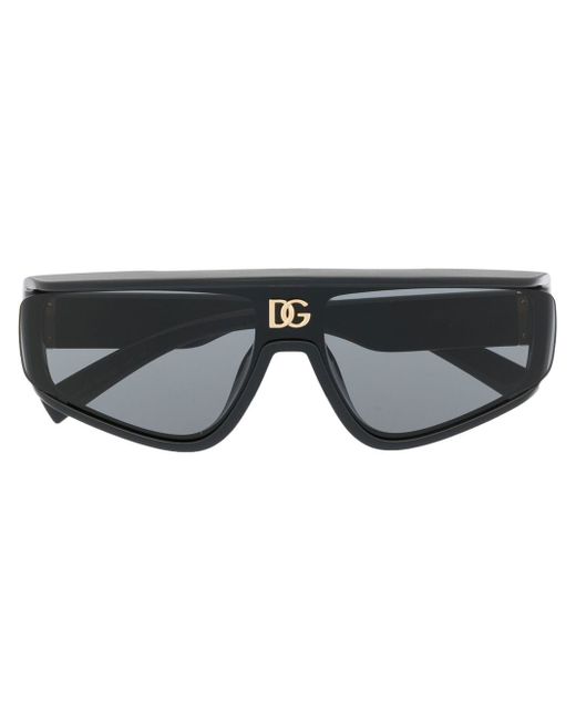 Dolce & Gabbana square-frame logo-plaque sunglasses