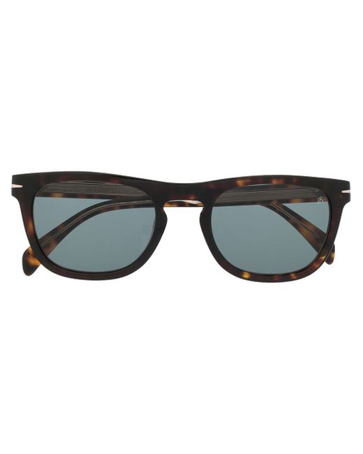 David Beckham Eyewear tortoiseshell square-frame sunglasses