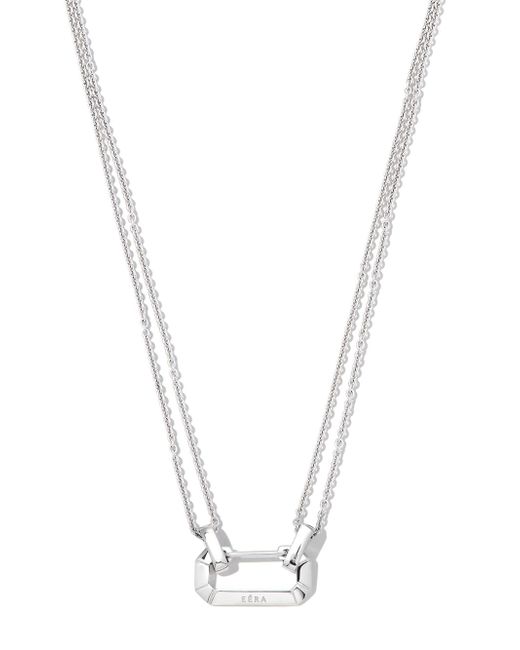 Eéra 18kt white gold Lucy chain necklace